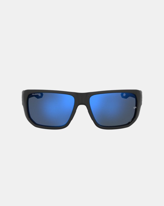 Men's UA Attack 2 ANSI Polarized Mirror Sunglasses, Black, pdpMainDesktop image number 1